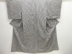 麻の葉模様小紋着物